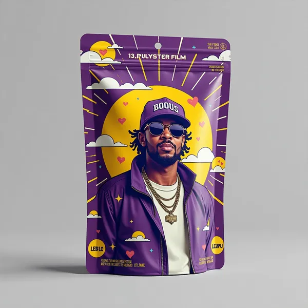 Custom Matte Mylar Bags-4